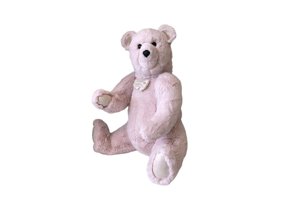 Oso Polar de Peluche Sentado-Rosa Grande