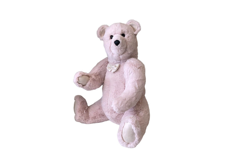 Oso Polar de Peluche Sentado-Rosa Grande