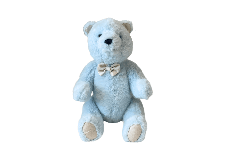 Oso Polar de Peluche Sentado-Celeste