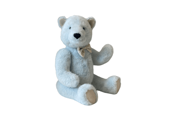 Oso Polar de Peluche Sentado-Celeste